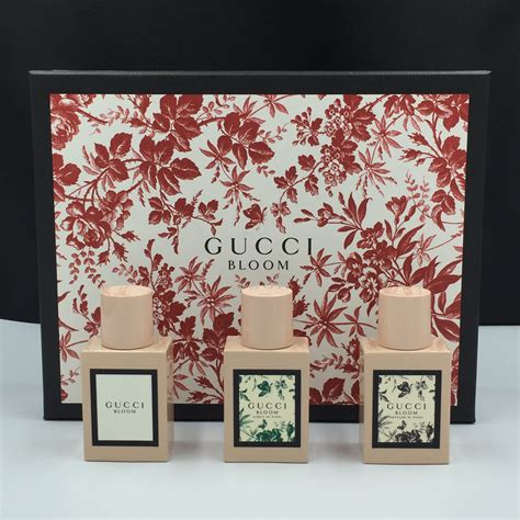 gucci bloom 3 gift set|Gucci Bloom perfume gift set.